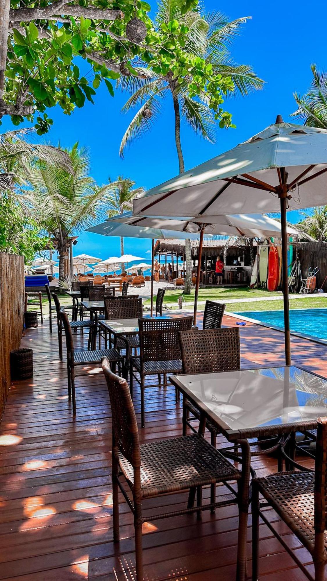 Pousada Villa Zena - Frente Ao Mar - Pe Na Areia Πόρτο Σεγκούρο Εξωτερικό φωτογραφία
