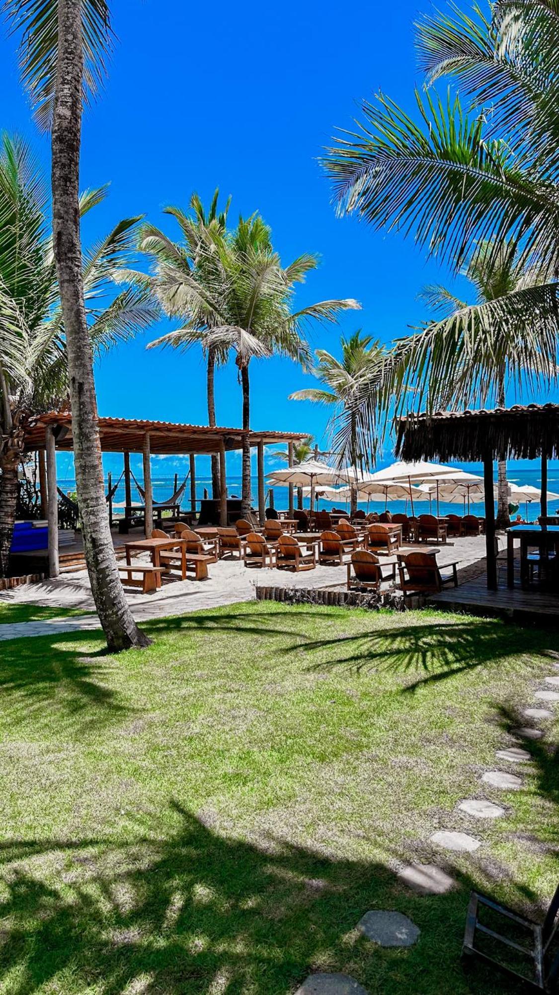 Pousada Villa Zena - Frente Ao Mar - Pe Na Areia Πόρτο Σεγκούρο Εξωτερικό φωτογραφία